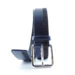 Cintura in crosta "Soave" con incisione "Cachemire" | Vendita online cinture in pelle Made in Italy realizzate artigianalmente