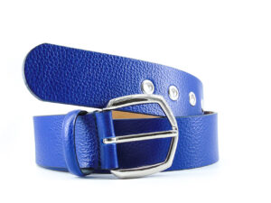 Cintura in nappa stampa dollaro con occhielli a vela | Cintura in nappa per donna in vendita online | Vendita online cinture Made in Italy