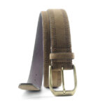 Cintura scamosciata fantasia "Brogue" | Vendita cintura scamosciata online | Cintura scamosciata Made in Italy